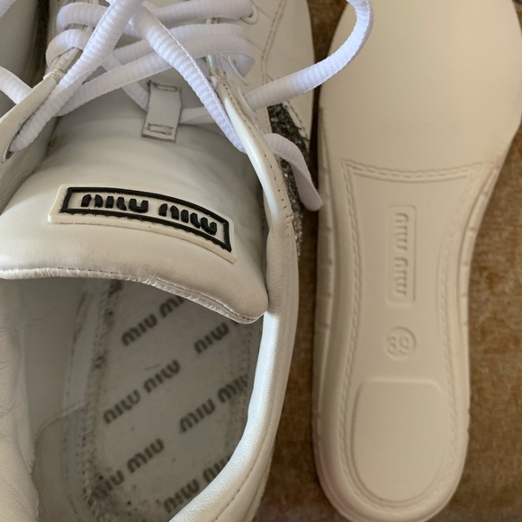 Miu Miu 100% authentic woman’s sneakers size 39 - Picture 9 of 16
